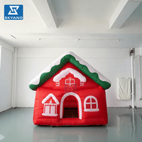 Tentes gonflables sur le thème de Noël, maisons gonflables de Noël
