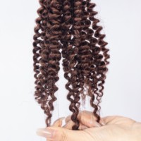 Super Septembre : Cheveux humains synthétiques sirène à plusieurs longueurs, pré-séparés, légers et réutilisables pour le coiffage quotidien en tresses