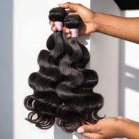 Extensiones de Cabello Humano Ondulado 15A, Cabello Virgen Vietnamita 100% Sin Procesar, Extensiones de Cabello Remy Completas y Gruesas para Mujer