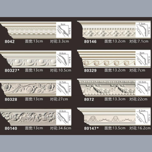 Moulure de plafond de style <span class=keywords><strong>cadre</strong></span> photo en polyuréthane gaufré européen, série A161, légère et facile à installer, directement de l'usine - Product Image 1