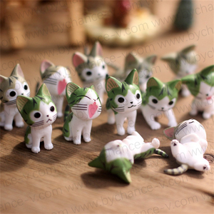 Figuras Miniatura de Gatos <span class=keywords><strong>Anime</strong></span> Japoneses de Moda, Juguetes de Animales Kawaii para Niños, Recuerdos de Fiesta, Rellenos de Bolsas de Regalo, Regalos Coleccionables - Product Image 2