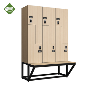 Système de casiers en libre-service Cartmay Z Form, armoire de stockage numérique, casiers intelligents à porte en zigzag pour les boutiques et l'utilisation de colis - Product Image 6
