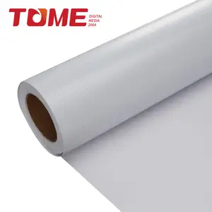 Tome vinil stampa di supporti pubblicitari per esterni adesivi in vinile Pvc rotolo Pvc Flex Banner lucido opaco 140gsm 120gsm prezzo di fabbrica