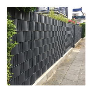 Installation anti-UV et bricolage 0.19m * 35m bande de clôture de confidentialité bande de Protection de la vie privée en plastique PVC enduit clôture de jardin extérieure - Product Image 1