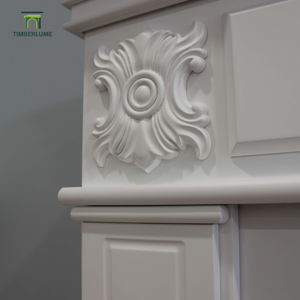 <span class=keywords><strong>Chimenea</strong></span> Moderna de Estilo Vintage con Repisa de Madera, Estilo Americano y Australiano, Independiente, Fácil Instalación - Product Image 6