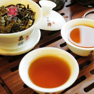 2012 Bangwei arbre ancien thé bio Puer thé esprit sain minceur thé fermenté Style compressé pour Collection