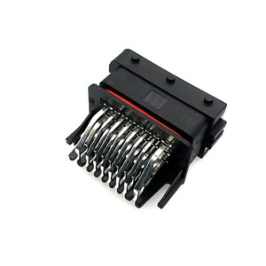 Conector de ECU Automotriz de 24 Pines, Enchufe y Conector Hembra y Macho de Plástico Negro para Uso en Automóviles - Product Image 4