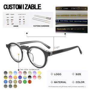 Gafas de Lectura Rectangulares Unisex de Acetato de Alta Calidad con Bloqueo de Luz Azul para Ordenador, Ideales para Rostros en Forma de Diamante, Bajo MOQ, Entrega Rápida - Product Image 2