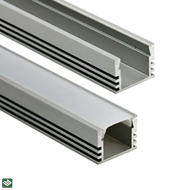 Strip Light u Channel Diffuser LED Aluminum Profile For Led Hard Light Led Bar Aluminum Channel Housing Cover