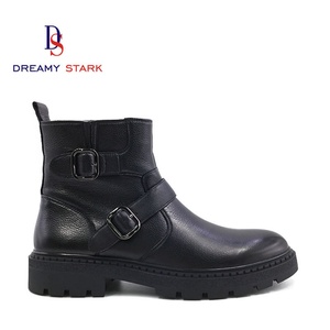 Dreamy Stark Nouvelles Bottes d'Hiver pour Hommes en Cuir Véritable, Chaussures de Mode pour Hommes, Chaussures Casual pour Hommes - Product Image 3