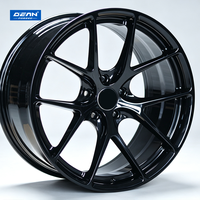 Rines Cóncavos de Aleación de Aluminio 6061 Forjados DEAN DP200 de 17/18/19/20 Pulgadas en Negro Brillante para BMW-525, Diseño OEM Ligero y Personalizado
