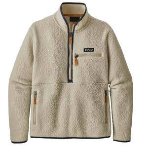 Nouveau design OEM Sweat à capuche en <span class=keywords><strong>polaire</strong></span> avec logo brodé vierge personnalisé Veste <span class=keywords><strong>polaire</strong></span> de randonnée extérieure pour hommes pour l'automne - Product Image 3