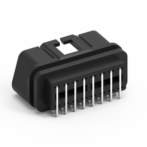 6A OBD2 16Pin Waterproof <b>Adapter</b> PCB Right Angle Automotive Electrical Connector - Product Image 4