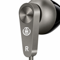 Écouteurs intra-auriculaires numériques Type-C avec haut-parleur en cuivre de 10 mm, bouton de volume et embouts en silicone