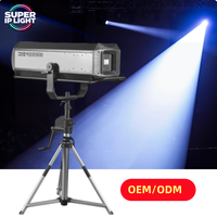 Projecteur LED 1000W avec zoom et CRI élevé Ra≥93, projecteur de scène LED pour théâtre, mariage, événement