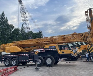 Grue sur camion d'occasion économique de 80 tonnes avec stabilisateurs papillon et moteur Weichai 4500h - Product Image 2