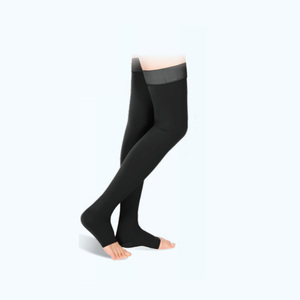 Medias de Compresión Médicas Personalizadas OEM hasta el Muslo y la Rodilla, 15-23 mmHg, Antiembólicas, Varios Colores, Punta Abierta, Compresión Graduada - Product Image 6