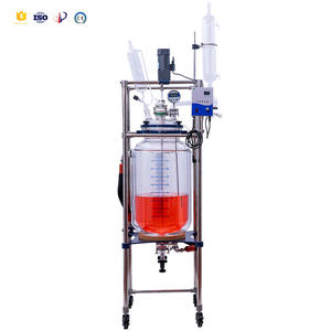 Hot-Selling 200L chimique chemisé verre réacteur automatique 220V laboratoire réaction bouilloire pression navire moteur moteur nouveau - Product Image 6