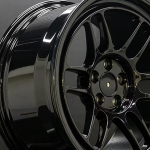 Jantes forgées monobloc concaves profondes noires brillantes de 15 à 24 pouces 5x130/114.3 pour Lotus Bletre Emira Renault <span class=keywords><strong>Megane</strong></span> <span class=keywords><strong>E</strong></span>-<span class=keywords><strong>Tech</strong></span> Kadjar - Product Image 3