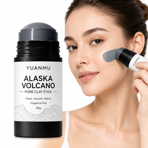 Nazik Peeling Etkili Yağ Kontrolü Gözenek Bakımı Alaska <span class=keywords><strong>Volkan</strong></span>ı Gözenek Kili Çubuğu Derin Gözenek Temizleyici Siyah Nokta Giderici Yüz Maskesi Çubuğu - Product Image 1
