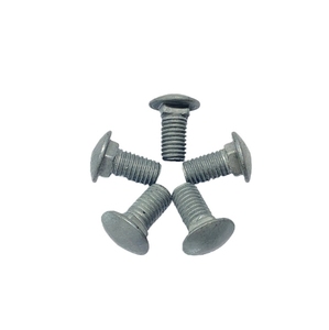 สลักเกลียวหัวกลมแบบกัลวาไนซ์ LeGood พร้อมแหวนสปริงแบบแบนและน็อตหกเหลี่ยม - Product Image 5