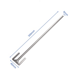 Agitateur en acier inoxydable 4Biolab Lab, barre d'agitation en forme de <span class=keywords><strong>montagne</strong></span>, poussoir de mélange, palette d'agitation - Product Image 5