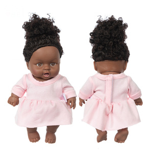 Muñeca Afroamericana Rizada Creativa 2026, Muñeca Reborn, Juguete Infantil, Muñeca Negra de Vinilo, Venta al por Mayor - Product Image 5