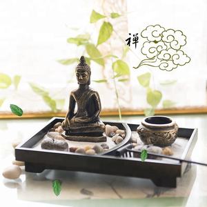 เทียนทีไลท์ตกแต่งทำจากเรซินฮวงจุ้ย - Product Image 1