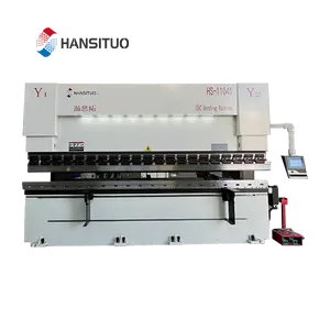 Hansituo 4 + 1 trục CNC thủy lực Báo Chí phanh Máy uốn với bộ điều khiển delem