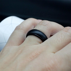 2024 새로운 뜨거운 판매 DIY 8 가지 색상 8mm 너비 남성용 야외 스포츠 실리콘 반지 - Product Image 5