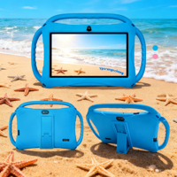 Cadeau du Nouvel An 2025 YPORANGE Matériel HTV de haute qualité ROSE/BLEU Protection parfaite Étui pour tablette avec béquille pour 7 pouces