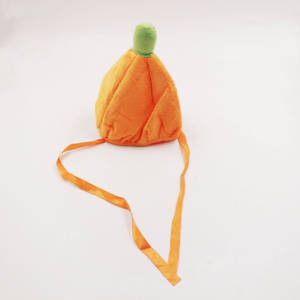 Ensemble de costumes en peluche d'anime pour filles MS, adorable tenue de citrouille avec chapeau, en polyester, pour fête d'Halloween, déguisement pour tout-petits et enfants - Product Image 4