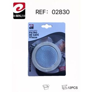 Filtro De Cafe 9 Tazas Mesh Alta Qualita 12Pcs - Product Image 3