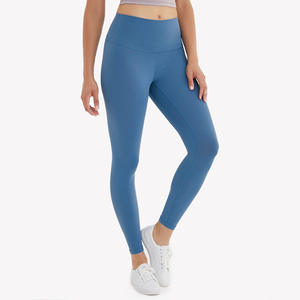 Mallas deportivas de secado rápido personalizadas mallas deportivas de gimnasio personalizadas mallas de Yoga de cintura alta para mujer - Product Image 2