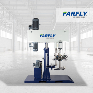 Mélangeur à double arbre pour pâte thermiquement conductrice China Farfly <span class=keywords><strong>FDL</strong></span>, mélangeur à double arbre, machine de mélange avec grattoir et pince de réservoir - Product Image 1