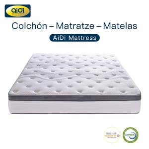 Colchón de Lujo Aidi de Alta Calidad para Cama King/Queen Size, con Espuma Viscoelástica de Látex y Muelles Ensacados, en Caja, Ideal para Hoteles y Dormitorios - Product Image 2