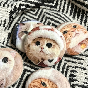 Insignias de Peluche Personalizadas Yilian Youshe de 58 mm, Diseño de Anime, Celebridades y Mascotas, Pin de Regalo - Product Image 3