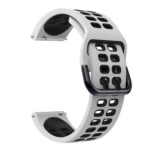 Bracelets de montre en silicone de 20 22 mm pour <span class=keywords><strong>Huawei</strong></span> <span class=keywords><strong>Watch</strong></span> <span class=keywords><strong>GT</strong></span> 2/3 <span class=keywords><strong>42</strong></span> 46 mm Bracelets GT2 Pro GT3 Pro 43 46 mm Bracelet de montre intelligente - Product Image 5