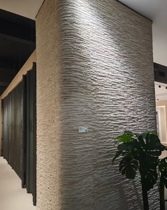 Nhân tạo Granite hiện đại linh hoạt gạch kích thước lớn tường trang trí với 3D mô hình thiết kế cho bên ngoài biệt thự Mall - Product Image 1