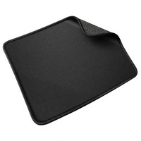 GOMIN Gaming Mini tapis de souris - 23x18cm, imperméable, antidérapant, bords sans couture, améliore la vitesse et la précision pour PC, ordinateur portable, tapis de bureau, noir
