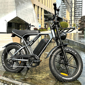 UE EE. UU. Almacén <span class=keywords><strong>H9</strong></span> Fatbike Electric Fat Tire Bike Suministro de fábrica Fatbike 20 pulgadas 48V Bicicleta eléctrica 50 km/h - Product Image 6