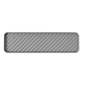 Silicone Drain Mat Square Solid Color Kitchen Sink Water Drainage Mat Easy Clean Dish Rack Mat - Product Image 3
