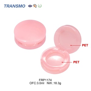 Paleta de Corrector Reciclable, Paleta de Iluminador y Sombra de Ojos, Envase de Rubor, Material PET, Mini Envase de Rubor - Product Image 3