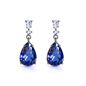 Boucles d'oreilles en forme de larme pour femmes, style frais, accessoires d'oreille pour usage quotidien - Product Image 5