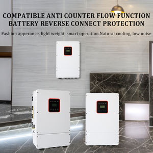 Inversor Solar Híbrido de 5-10KW, Entrada de CC de 48V, Batería LiFePO4, Controlador de Energía Fotovoltaica con Pantalla LCD, Cargador de Batería para Sistema de Red Doméstica - Product Image 4