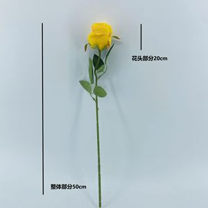 <b>Artificial</b> Roses Silk Flower <b>Bouquet</b> 30cm-100cm High Simulation Wedding Home Decor Photography Props - Product Image 3