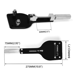 <b>Oil</b> <b>Filter</b> Clamp 2 3/8-5 In Aluminum Alloy Hand <b>Tool</b> For Automotive Repair Red And Black - Product Image 2