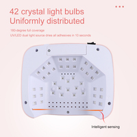 Lampe à ongles en forme de cœur SML de haute qualité, professionnelle, à LED UV