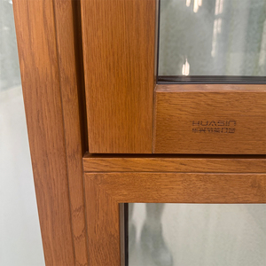 Cửa sổ gỗ Ốp nhôm hiện đại cho biệt thự tiết kiệm năng lượng cách âm và cách nhiệt tuyệt vời - Product Image 6