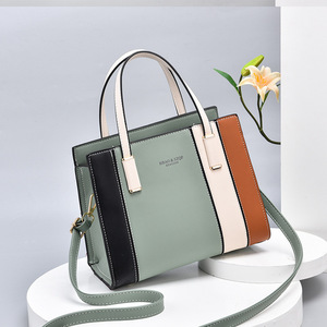 Women Fashion Bag Ladies Designer <b>Leather</b> Shoulder Bags High Quality PU Tote Bag <b>Purse</b> Bulk Wholesale Handbag - Product Image 5